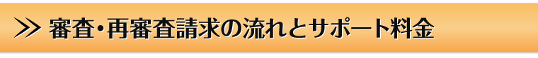 審査・再審査請求の流れとサポート料金